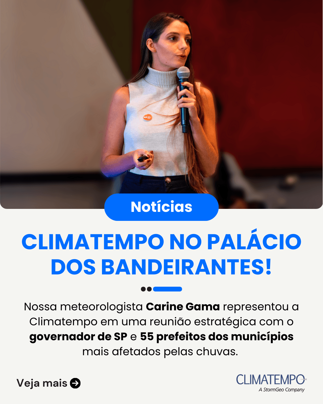 Imagem da notícia Climatempo participa de reunião com governo de SP para discutir impactos das fortes chuvas recentes