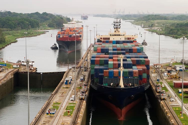 Imagem da notícia Como o canal do Panamá impacta a logística internacional do Brasil