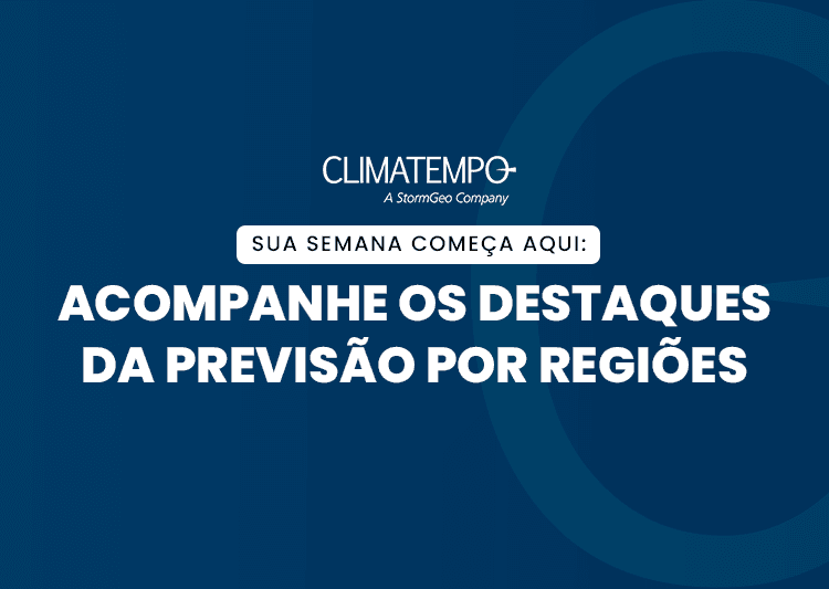 Imagem da notícia Atenção para chuva forte no Paraná e em Mato Grosso do Sul | Baixa umidade no interior do Brasil
