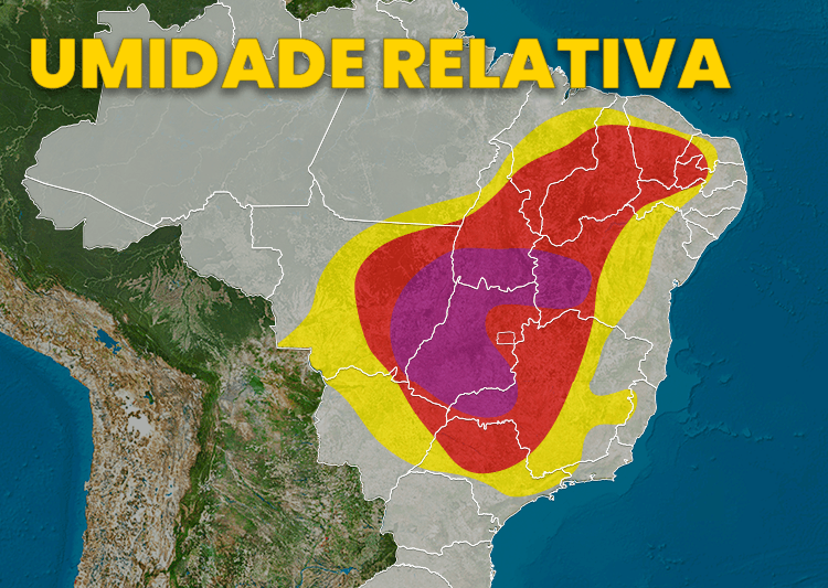Imagem da notícia Emergência para umidade abaixo de 12% no interior do Brasil