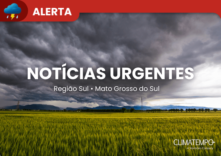 Imagem da notícia Frente fria mantém risco de temporais