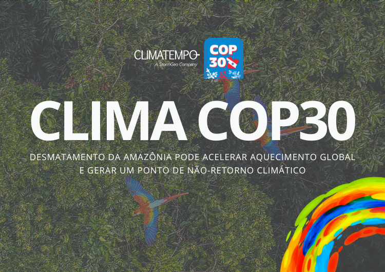 Imagem Desmatamento da Amazônia pode acelerar aquecimento global e gerar um ponto de não-retorno climático