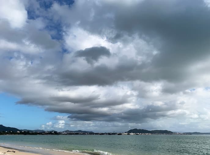 Imagem da notícia Tsunami meteorológico surpreende litoral de SC com avanço do mar