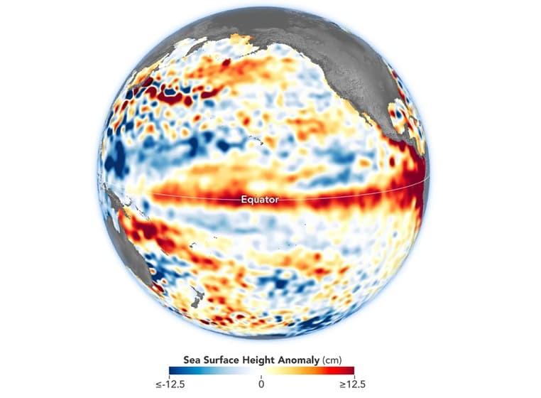 Imagem de destaque da notícia Risco de El Niño forte a muito forte está aumentando Imagem de destaque da notícia Risco de El Niño forte a muito forte está aumentando