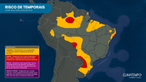 Última semana do outono termina com temporais voltando a ser destaque no país. Última semana do outono termina com temporais voltando a ser destaque no país.