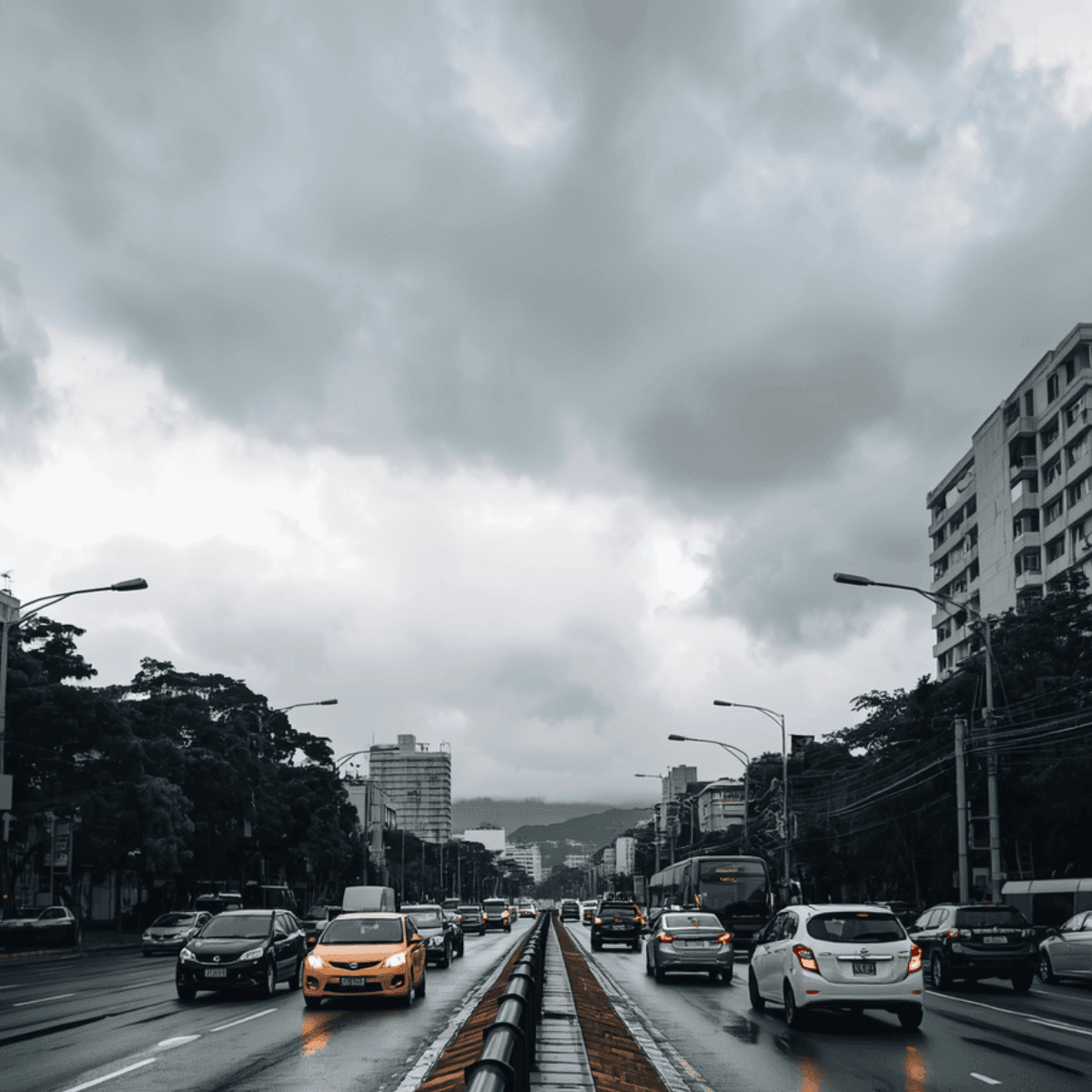 Tempo segue carregado e com temperaturas amenas no Rio de Janeiro Tempo segue carregado e com temperaturas amenas no Rio de Janeiro