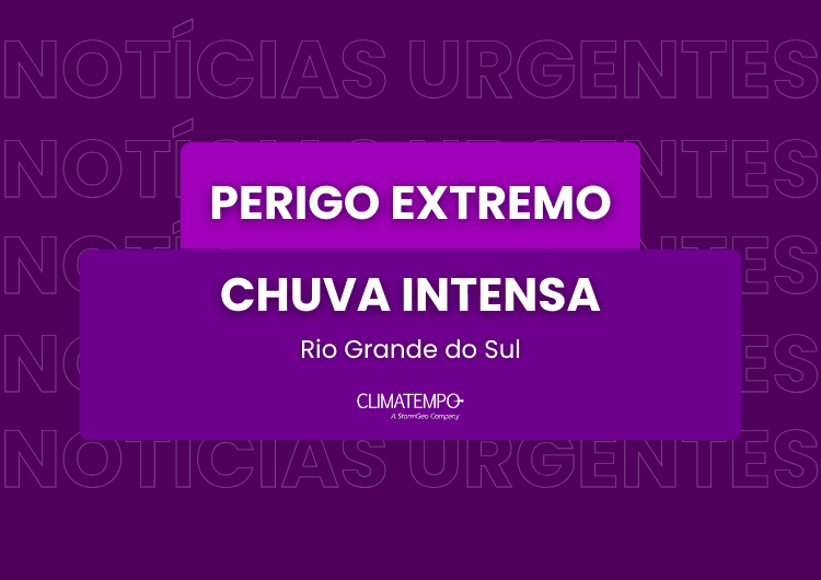 Imagem da notícia Perigo: Rio Grande do Sul terá vários dias de tempo severo e chuva intensa Imagem da notícia Perigo: Rio Grande do Sul terá vários dias de tempo severo e chuva intensa