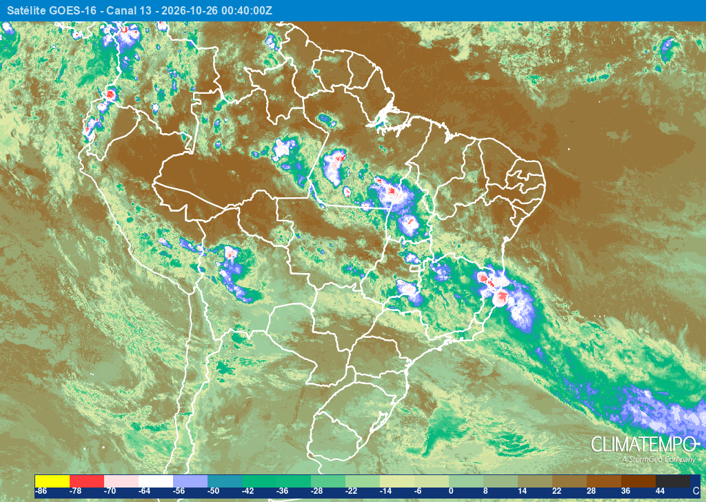 Imagem da notícia Frente fria leva chuva para o Nordeste na última semana de outubro de 2026 Imagem da notícia Frente fria leva chuva para o Nordeste na última semana de outubro de 2026