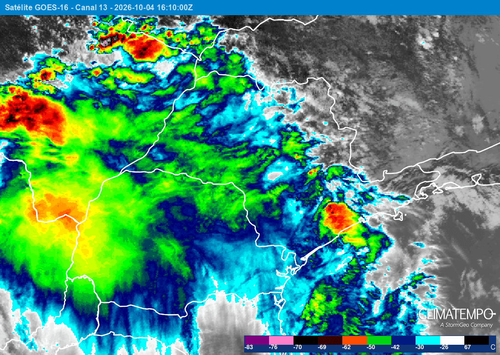 Imagem da notícia Domingo com temporais em SP e em MS: rajadas de vento podem chegar aos 100 km/h Imagem da notícia Domingo com temporais em SP e em MS: rajadas de vento podem chegar aos 100 km/h